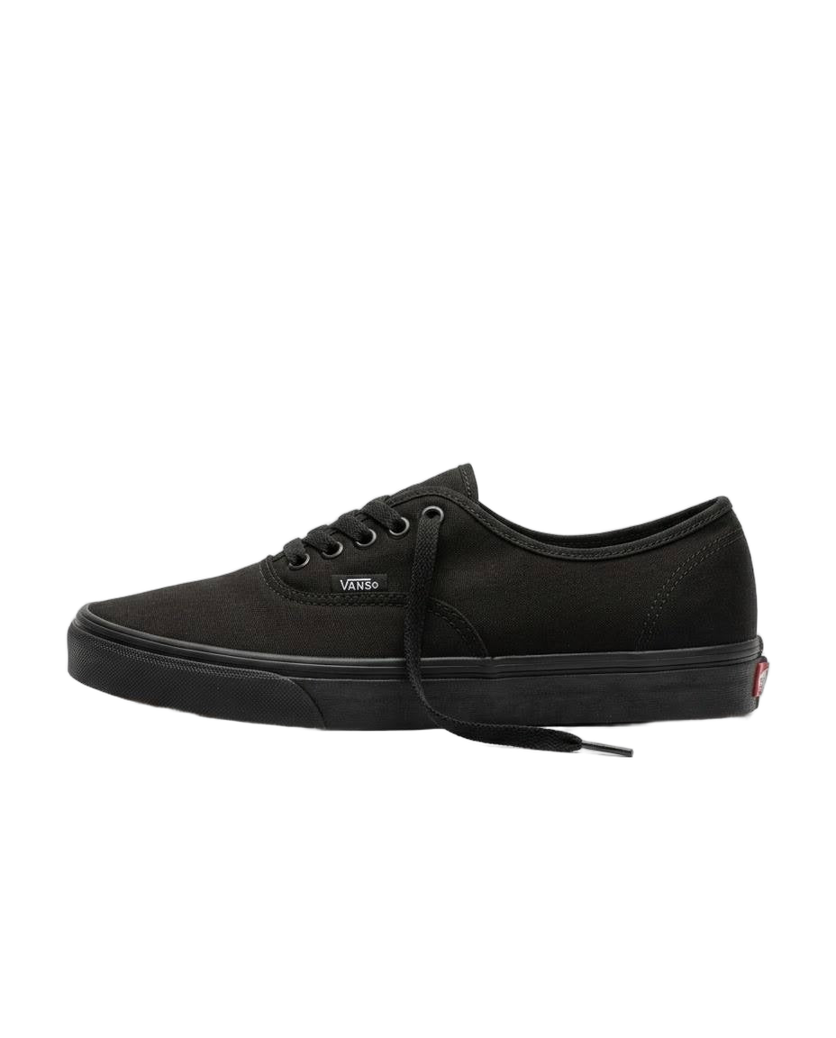 Vans Authentic - Tenis casuales para hombre en color negro total
