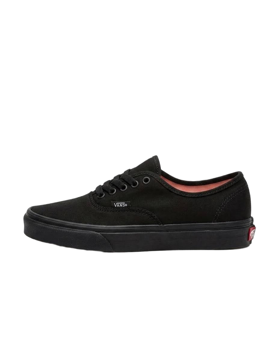 Vans Authentic - Tenis unisex color negro total (Triple Black)
