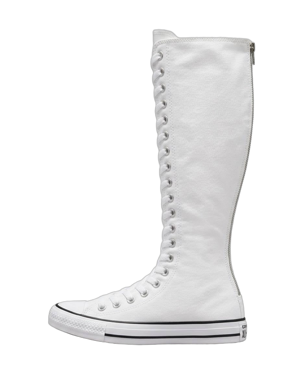 Converse Chuck Taylor All Star - Botas altas de lona blancas