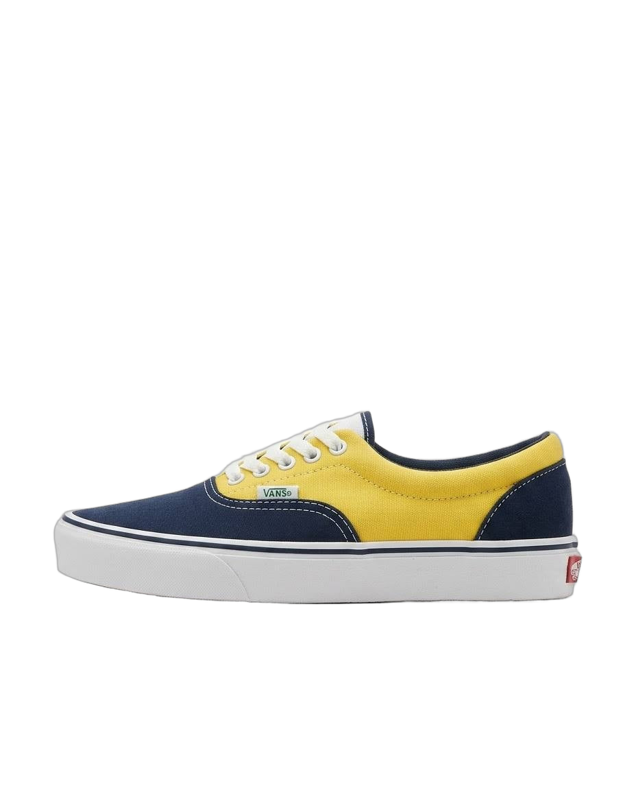 Vans Era - Tenis casuales en azul marino y amarillo