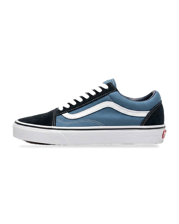 Vans Old Skool - Tenis casuales en azul y negro