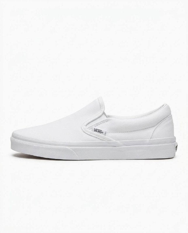 Vans Classic Slip-On - Tenis Unisex color blanco total