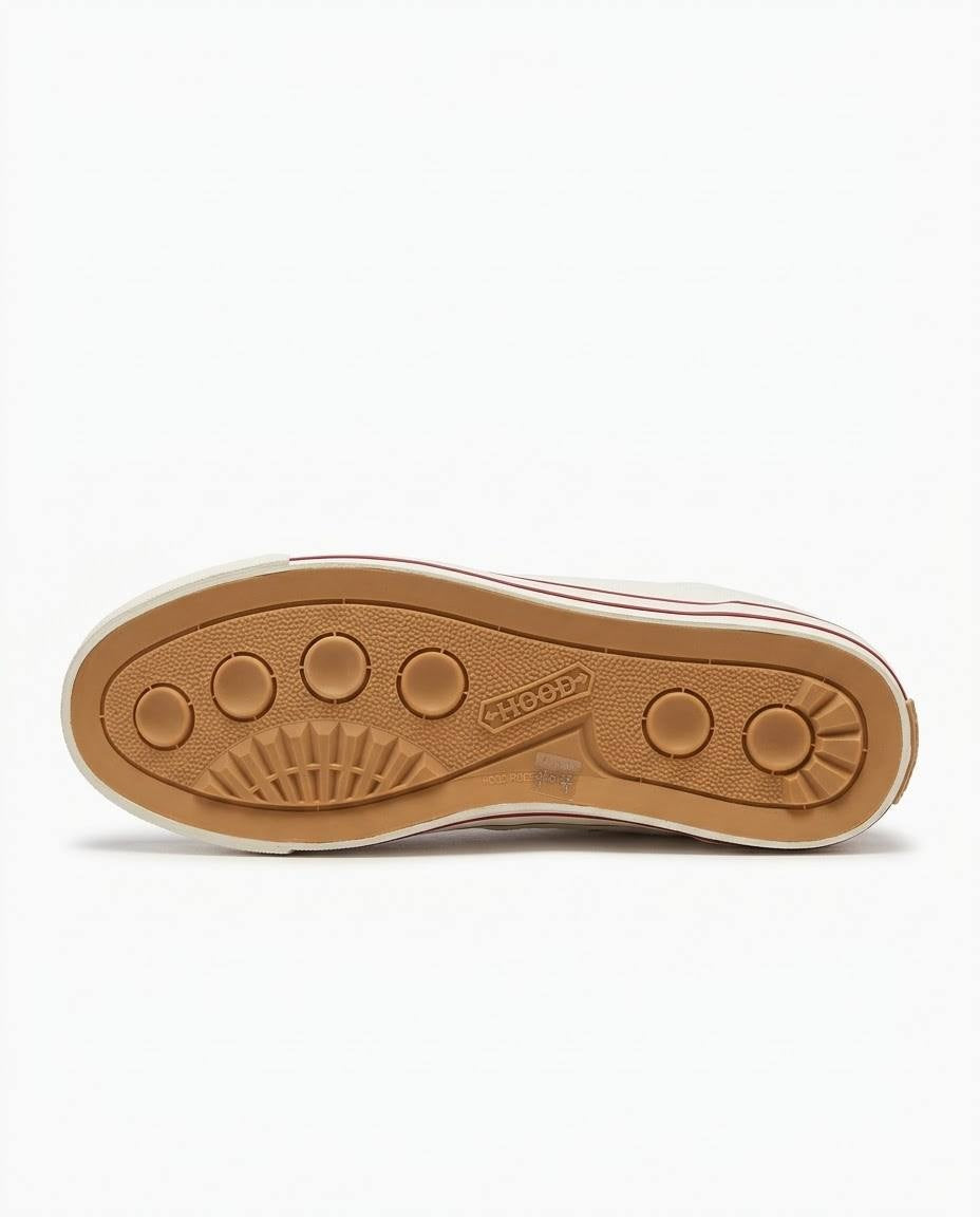 Tenis Casuales Lona Crema Estilo Urbano Unisex