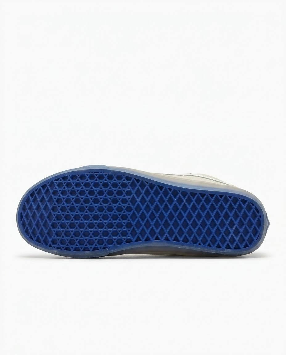 Vans Lowland ComfyCush - Tenis casuales color crema y verde