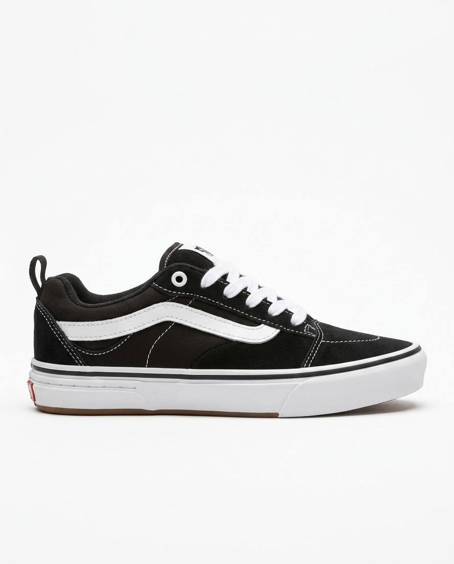 Vans Kyle Walker - Tenis skate negros con suela Wafflecup