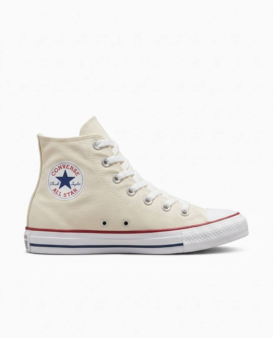 Converse Chuck Taylor All Star - Tenis de bota clásicos blancos