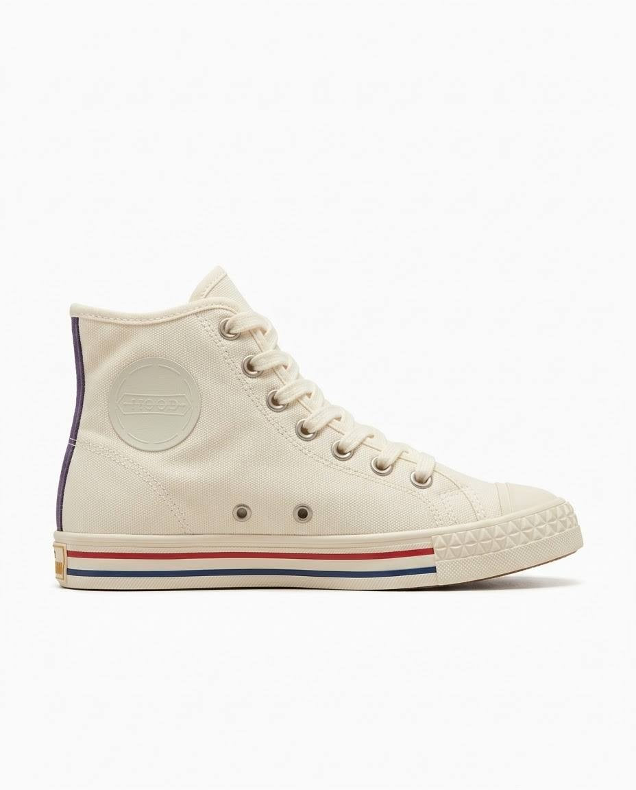 Tenis High-Top de Lona Estilo Urbano Clásico Unisex