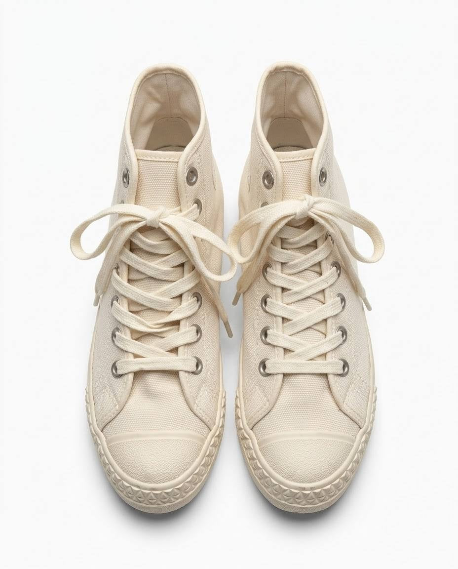 Tenis High-Top de Lona Estilo Urbano Clásico Unisex