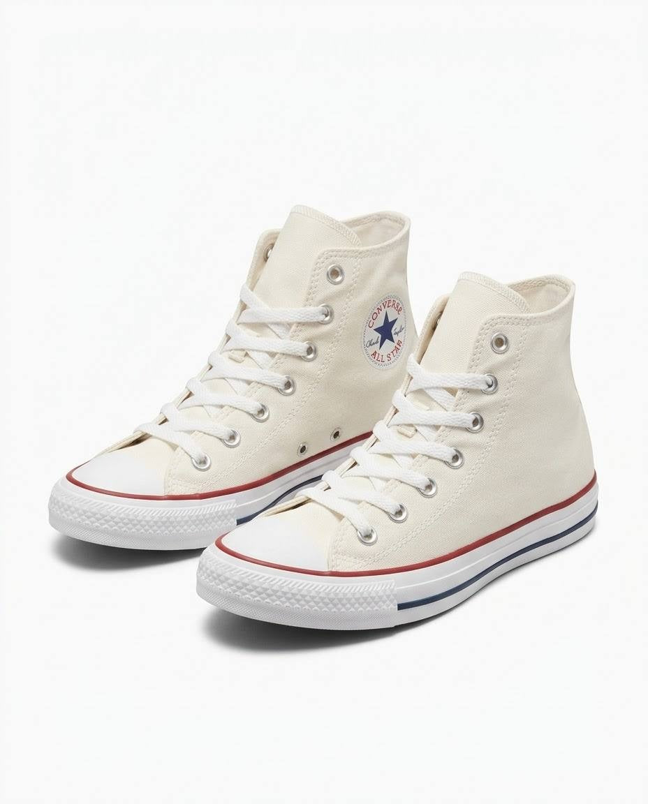 Converse Chuck Taylor All Star - Tenis de bota clásicos blancos