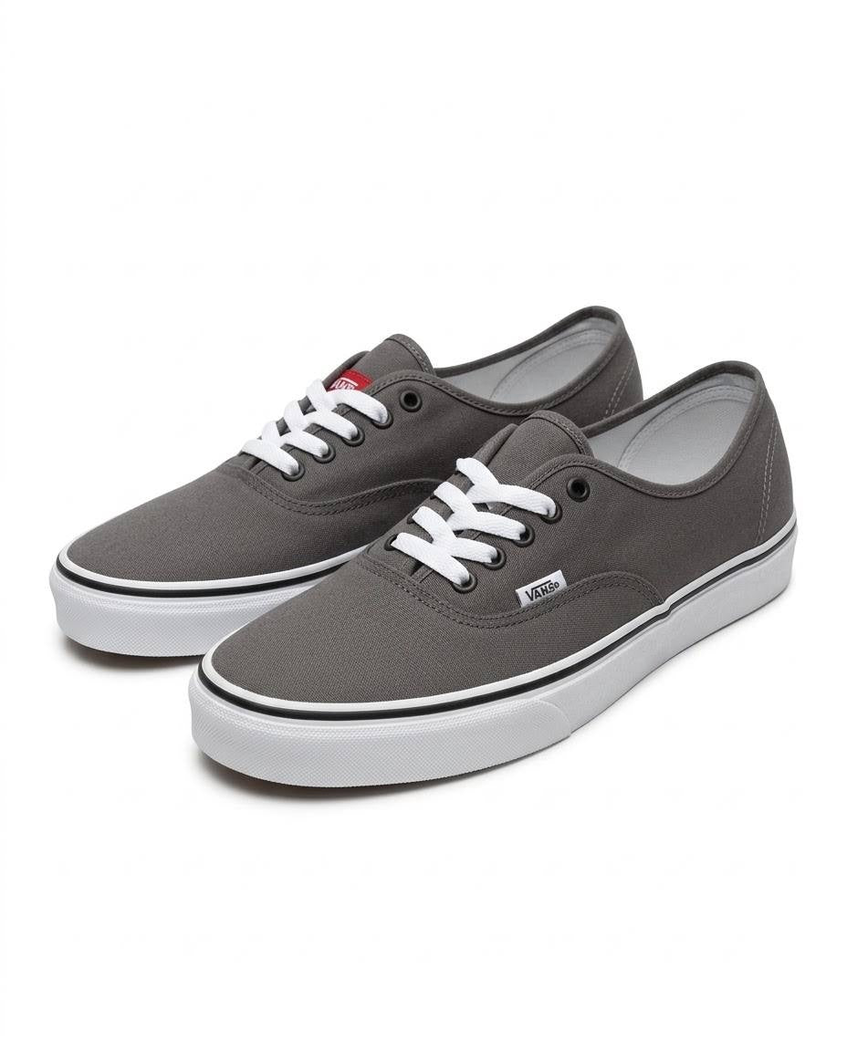 Vans Authentic - Tenis casuales en color gris