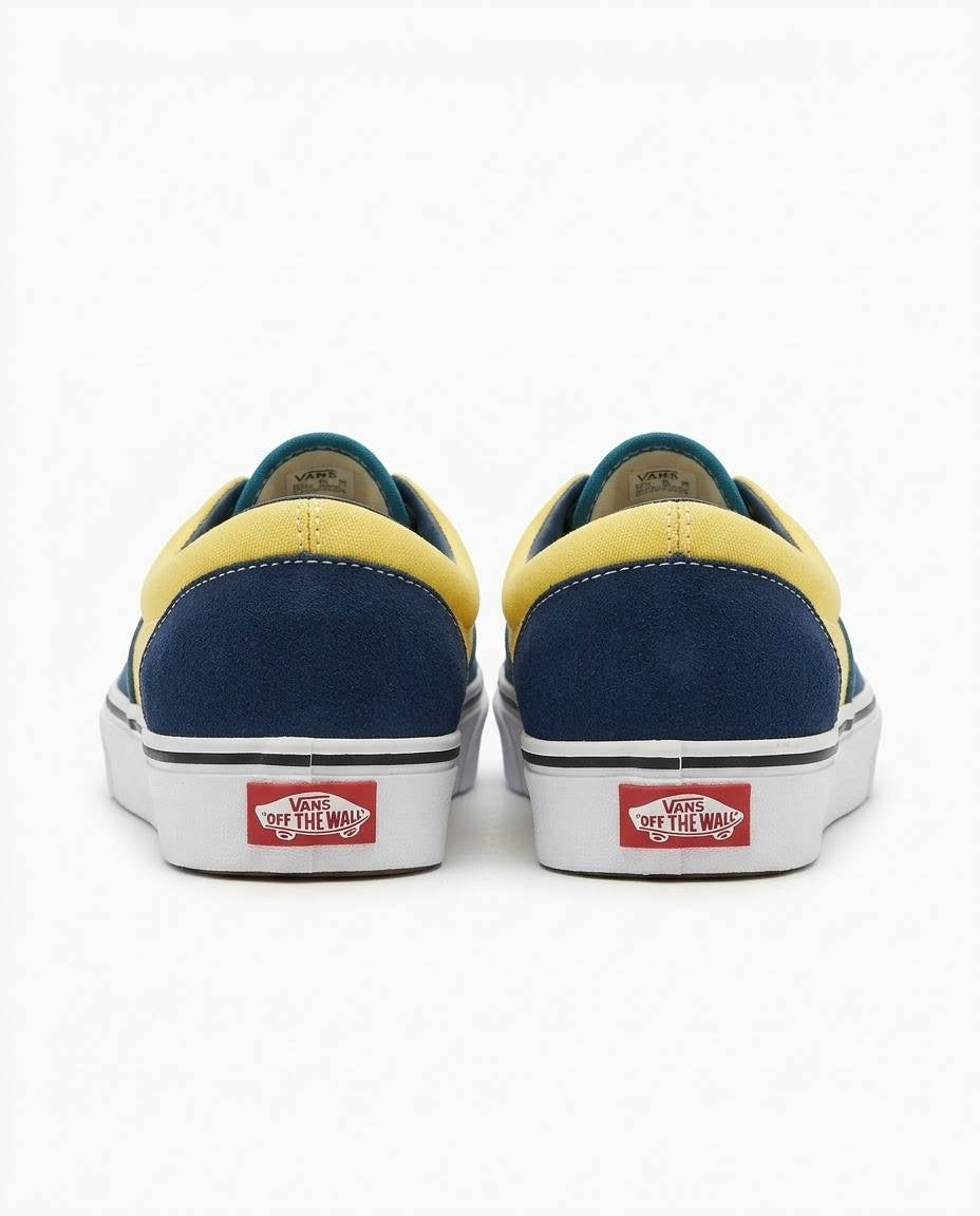 Vans Era - Tenis casuales en azul marino y amarillo