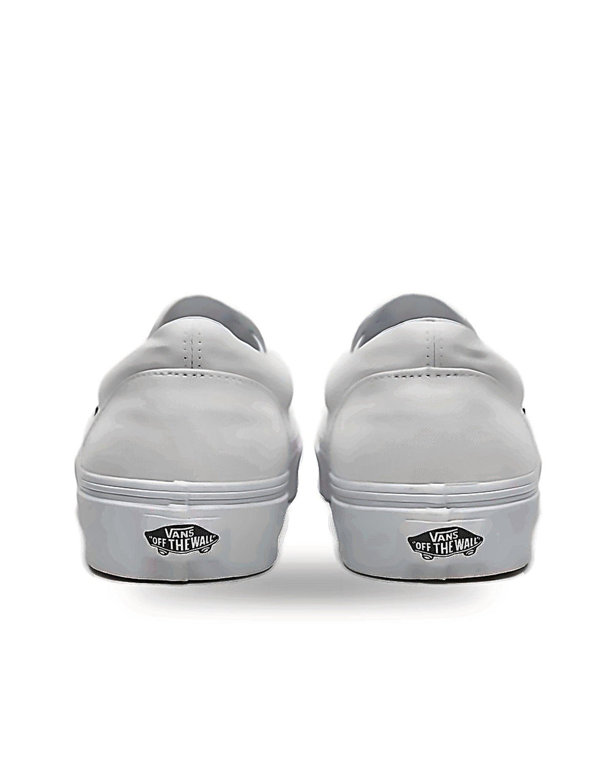 Vans Classic Slip-On - Tenis casuales color blanco con textura