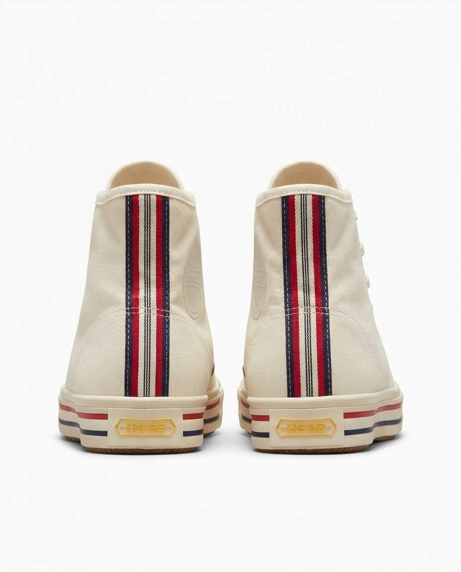 Tenis High-Top de Lona Estilo Urbano Clásico Unisex