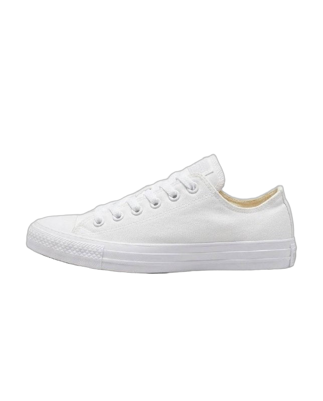 Converse Chuck Taylor All Star - Tenis casuales de lona blancos