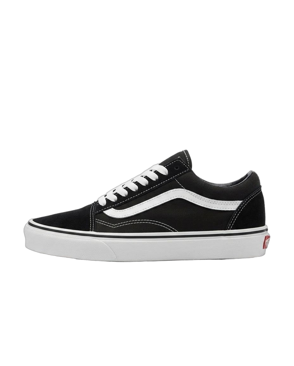 Vans Old Skool - Tenis casuales unisex color negro con blanco