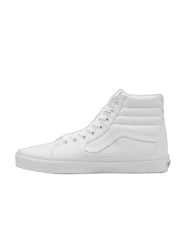 Vans Sk8-Hi - Tenis de bota clásicos en color blanco total