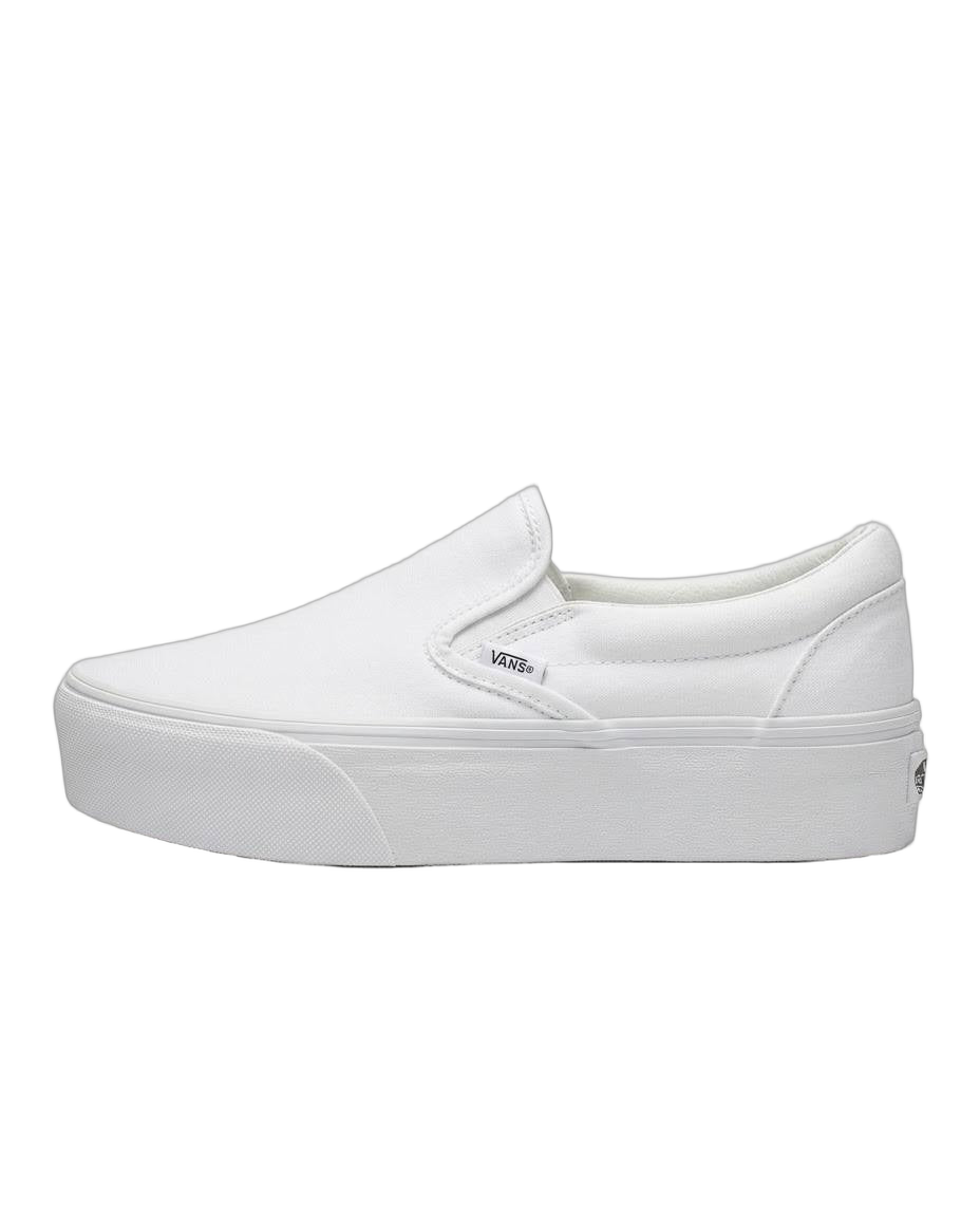 Vans Classic Slip-On Platform blanco